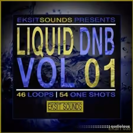 Eksit Sounds Liquid DnB Vol.01 [WAV] - Sample Pack Artwork