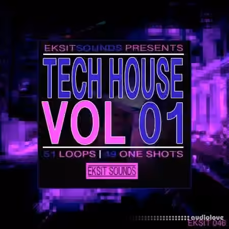 Eksit Sounds Tech House Vol.01 [WAV] - Sample Pack Artwork