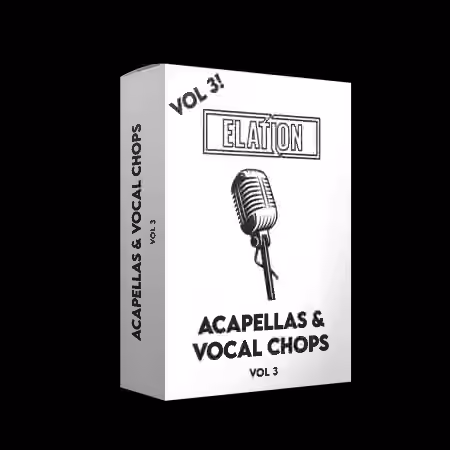 Elation Sounds Acapellas and Vocal Chops Vol.3 [MiDi, MP3] - Sample Pack Artwork