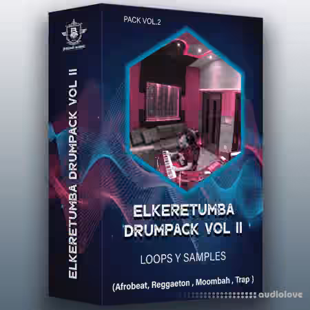Elke Retumba Drum Pack Loops Y Ssamples For Afrobeat Y Reggaeton [WAV] - Sample Pack Artwork