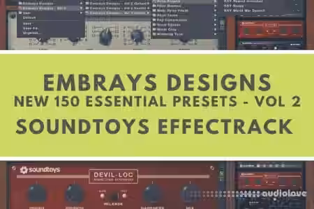 Embrays Designs 150 Presets Essential Racks Vol.2 [Synth Presets] - Sample Pack Artwork
