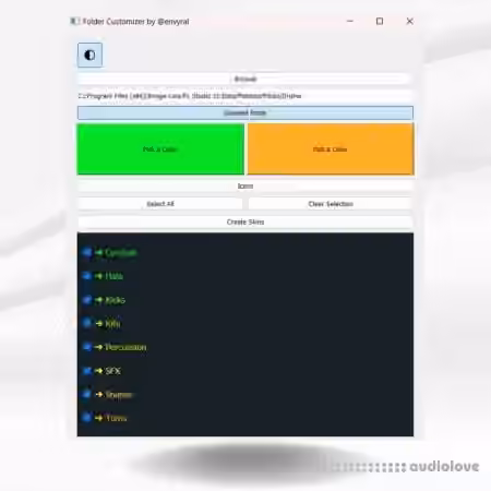 ENVYRAL FolderCustomizer RETAiL [WiN, MacOSX] - Sample Pack Artwork
