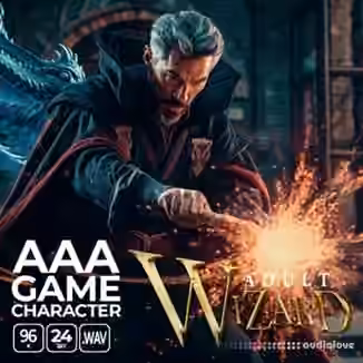 Epic Stock Media AAA Game Character Adult Wizard [WAV]
