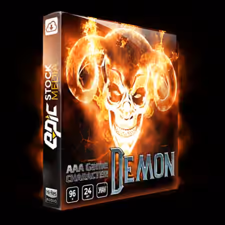 Epic Stock Media AAA Game Character Demon [WAV] - Sample Pack Artwork