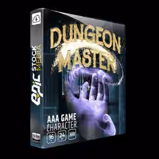 Epic Stock Media AAA Game Character Dungeon Master [WAV]