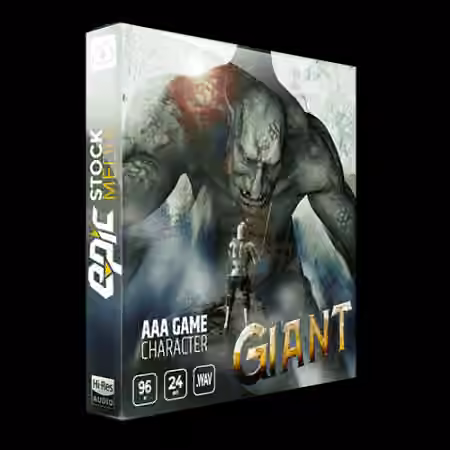 Epic Stock Media AAA Game Character Giant [WAV] - Sample Pack Artwork