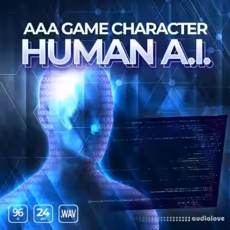 Epic Stock Media AAA Game Character Human AI [WAV] - Sample Pack Artwork