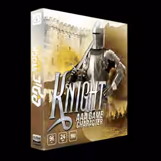 Epic Stock Media AAA Game Character Knight [WAV]