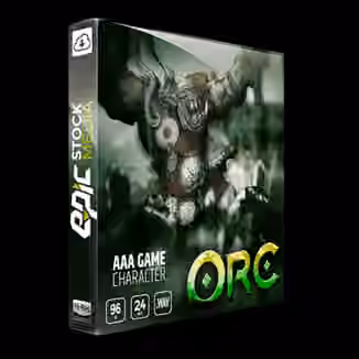 Epic Stock Media AAA Game Character Orc [WAV]