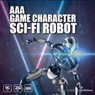 Epic Stock Media AAA Game Character Sci Fi Robot [WAV]