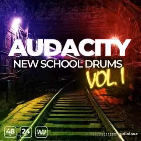 Epic Stock Media Audacity New School Drums Vol.1 [WAV] - Sample Pack Artwork