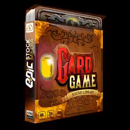 Epic Stock Media Card Game [WAV] - Sample Pack Artwork