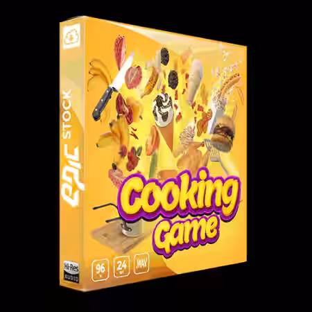 Epic Stock Media Cooking Game [WAV] - Sample Pack Artwork
