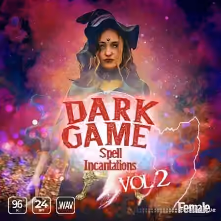 Epic Stock Media Dark Game Spell Incantation Voices Female Vol.2 [WAV] - Sample Pack Artwork