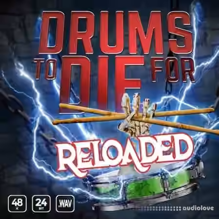 Epic Stock Media Drums To Die For Reloaded Vol.1 [WAV] - Sample Pack Artwork