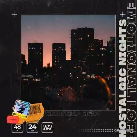 Epic Stock Media Emotional Lo-fi Nostalgic Nights [WAV] - Sample Pack Artwork