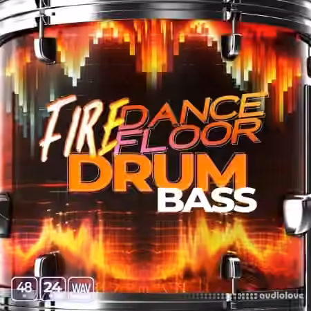 Epic Stock Media Fire Dancefloor Drum and Bass [WAV] - Sample Pack Artwork