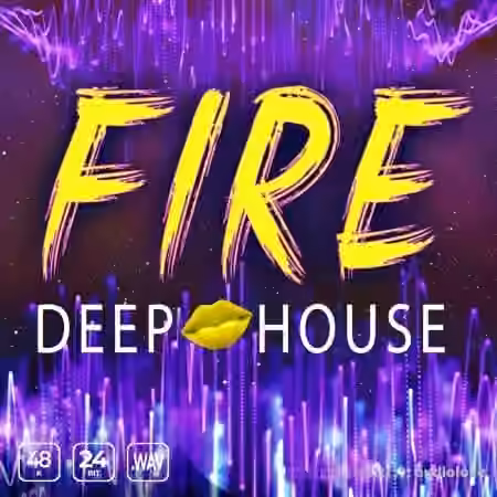 Epic Stock Media Fire Deep House [WAV] - Sample Pack Artwork