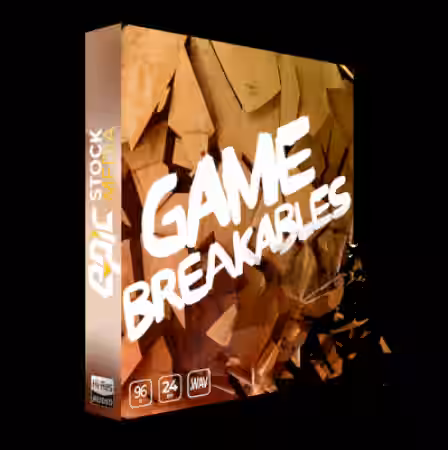 Epic Stock Media Game Breakables [WAV] - Sample Pack Artwork