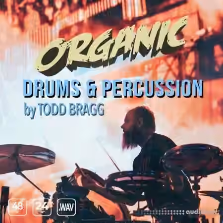 Epic Stock Media Organic Drums and Percussion by Todd Bragg [WAV] - Sample Pack Artwork