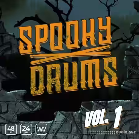 Epic Stock Media Spooky Drums Vol 1 [WAV] - Sample Pack Artwork