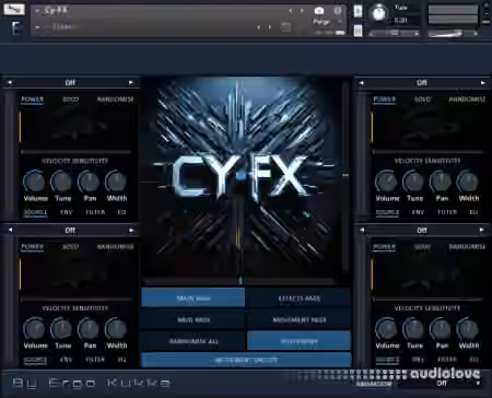 Ergo Kukke Cy-FX [KONTAKT] - Sample Pack Artwork