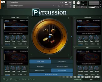 Ergo Kukke Percussion FiXED [KONTAKT]