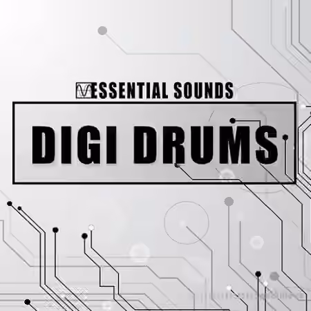 Essential Sounds Digi Drums [WAV] - Sample Pack Artwork