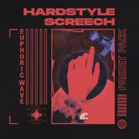 Euphoric Wave Hardstyle Screech Preset Pack [Synth Presets, FST] - Sample Pack Artwork