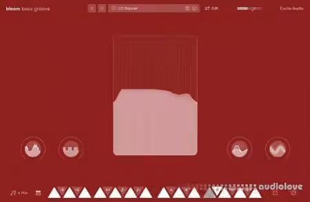 Excite Audio Bloom Bass Groove v1.2.0 REGGED [WiN, MacOSX] - Sample Pack Artwork
