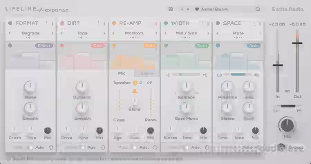 Excite Audio Lifeline Expanse v1.3.0 [WiN, MacOSX]