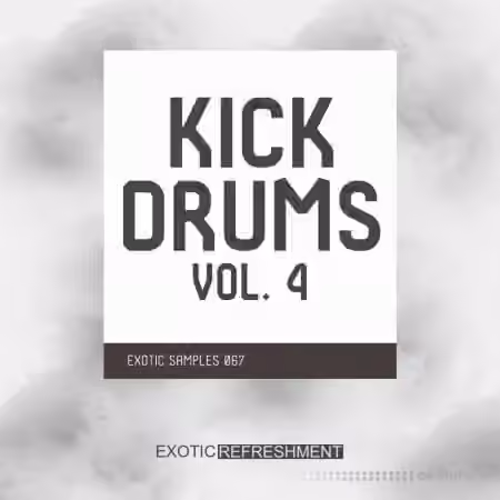 Exotic Music Production Kick Drums 4 Drum Sample Pack [WAV] - Sample Pack Artwork