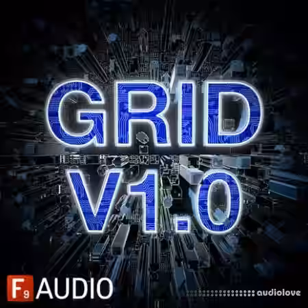 F9 Audio 80s Future Retro Grid v1.4 [MULTiFORMAT] - Sample Pack Artwork