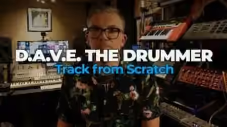 FaderPro D.A.V.E. The Drummer Track from Scratch [TUTORiAL] - Sample Pack Artwork