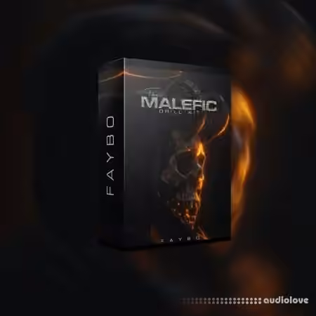 Faybo Malefic (Drill Kit) [WAV, MiDi, Synth Presets] - Sample Pack Artwork