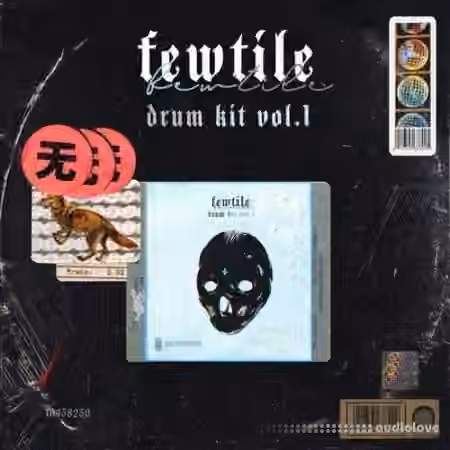 Fewtile Beats Fewtile Drum Kit Vol.1 [WAV] - Sample Pack Artwork