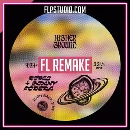 FLP Studio Diplo and Sonny Fodera Turn Back Time FL Studio Template (Dance) - Sample Pack Artwork