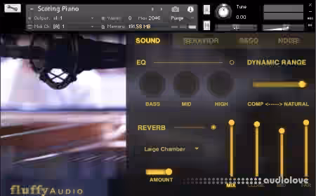 Fluffy Audio Scoring Piano [KONTAKT] - Sample Pack Artwork