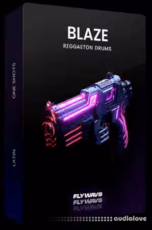 Flywavs Blaze Reggaeton One Shots [WAV] - Sample Pack Artwork