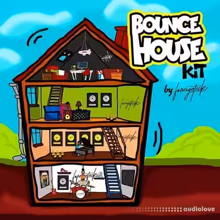 Foreign Teck Presents Bounce House Drum Kit [WAV] - Sample Pack Artwork