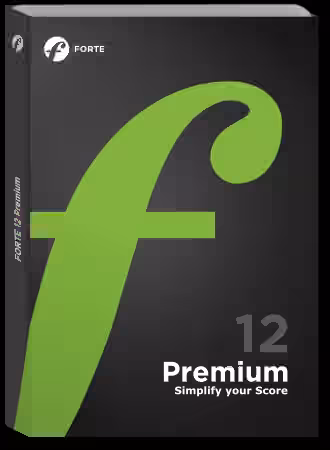 Forte Notation FORTE 12 Premium v12.1 Premium RETAIL [WiN] - Sample Pack Artwork