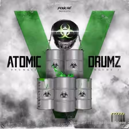 Fouché Atomic Drumz Vol 5 [WAV] - Sample Pack Artwork