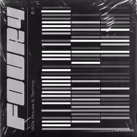 Four4 90s House and Techno [WAV, Synth Presets] - Sample Pack Artwork