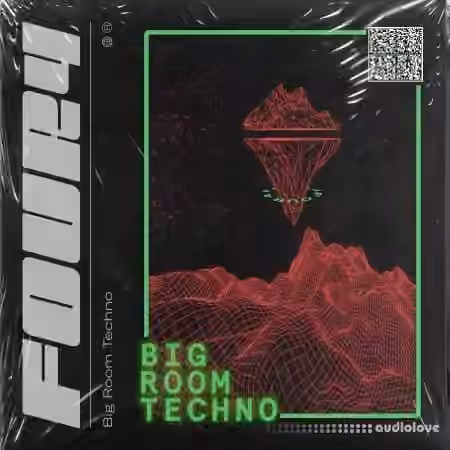Four4 Big Room Techno [WAV, MiDi] - Sample Pack Artwork
