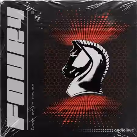 Four4 Deep Jackin' House [WAV, MiDi] - Sample Pack Artwork