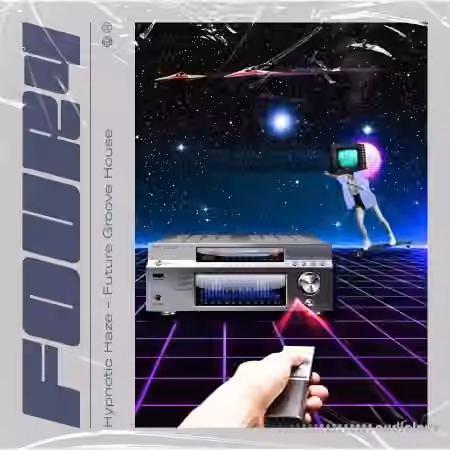 Four4 Hypnotic Haze Future Groove House [WAV] - Sample Pack Artwork