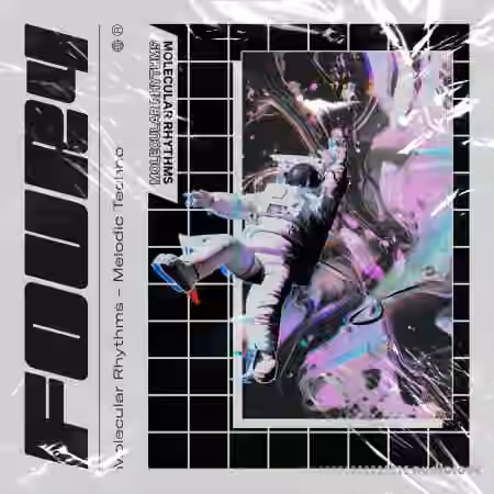 Four4 Molecular Rhythms Melodic Techno [WAV] - Sample Pack Artwork