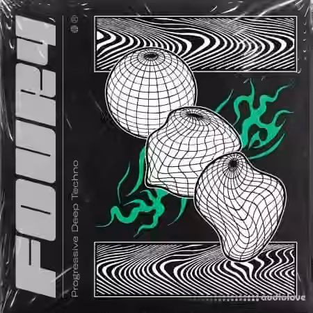 Four4 Progressive Deep Techno [WAV] - Sample Pack Artwork
