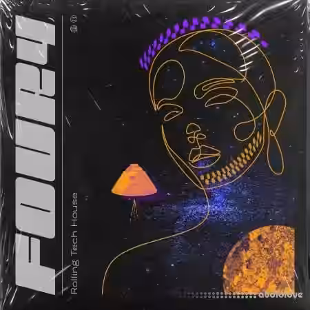 Four4 Rolling Tech House [WAV, Synth Presets] - Sample Pack Artwork