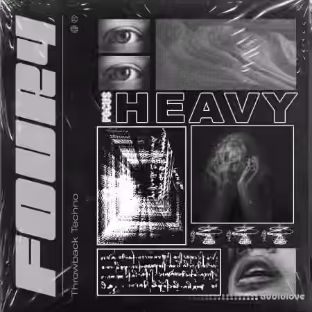 Four4 Throwback Techno [WAV, MiDi, Synth Presets] - Sample Pack Artwork